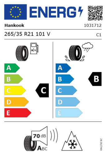 Автомобильные шины Hankook iON i cept SUV IW01A 265/35 R21 101V