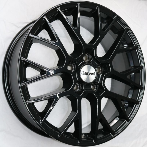 Литые диски Carwel Аракс-bl 1818 (Geely Coolray) 7.0J/18 5x114,3 ET53.0 D54.1