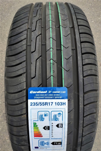 Автомобильные шины Cordiant Comfort 2 SUV 235/55 R17 103H