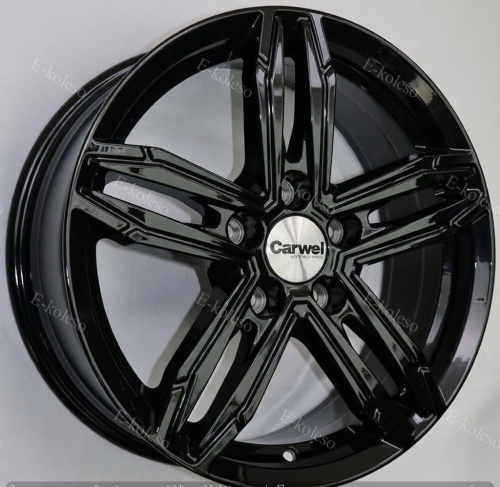 Литые диски Carwel Нева-bk 256 6.5J/16 5x108 ET50.0 D63.4