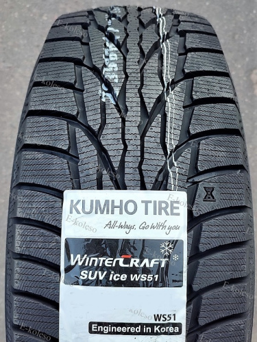 Автомобильные шины Kumho Wintercraft Suv Ice WS51 235/60 R18 107T