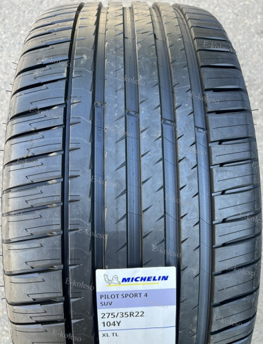 Автомобильные шины Michelin Pilot Sport 4 SUV 275/35 R22 104Y