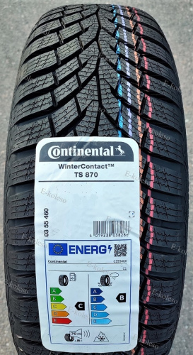 Автомобильные шины Continental WinterContact TS 870 155/70R19 88T