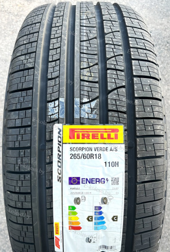 Автомобильные шины Pirelli Scorpion Verde All season SUV 265/60 R18 110H