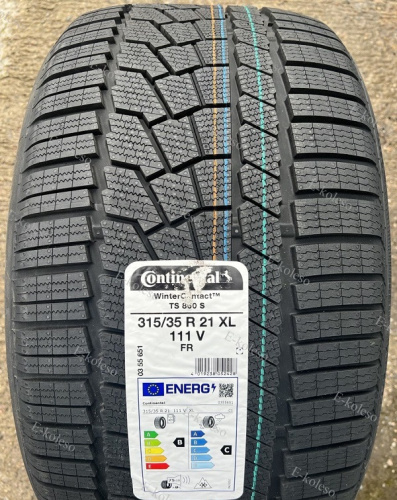 Автомобильные шины Continental WinterContact TS 860 S 315/35R21 111V XL