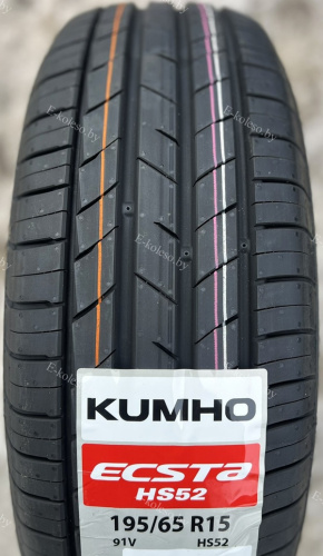Автомобильные шины Kumho Ecsta HS52 195/65 R15 91V