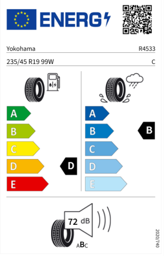 Автомобильные шины
 
Yokohama
 
Geolandar X-CV G057
 
235/45 R19 99W