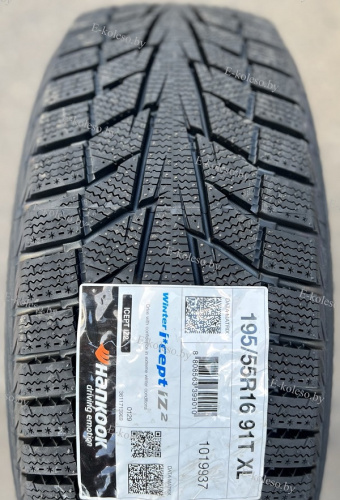 Автомобильные шины Hankook Winter I*cept Iz2 W616 195/55 R16 91T