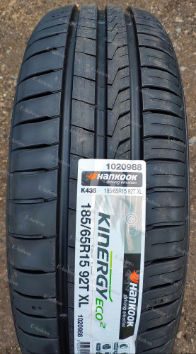 Автомобильные шины Hankook Kinergy Eco 2 K435 185/65 R15 88H