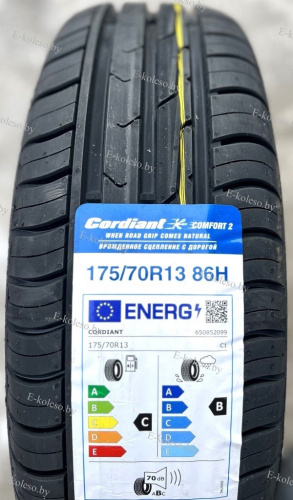 Автомобильные шины Cordiant Comfort 2 175/70 R13 86H