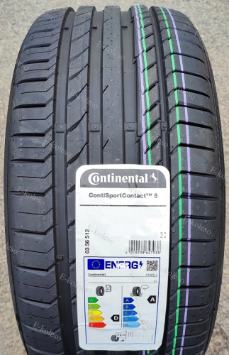 Автомобильные шины Continental ContiSportContact 5 235/45R19 95V (run-flat)