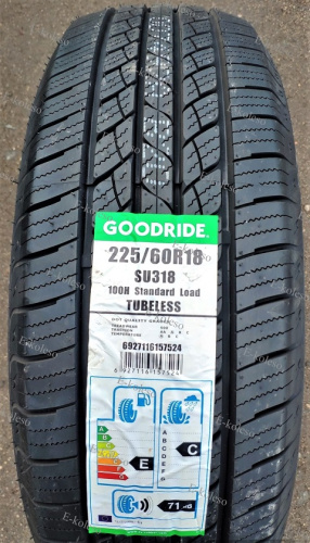 Автомобильные шины Goodride SU318 H/T 225/60 R18 100H