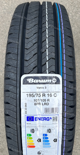 Автомобильные шины
 
Barum
 
Vanis 3
 
225/75 R16C 121/120R