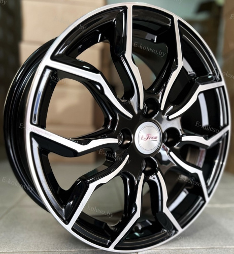 Литые диски iFree KC1037-mb Бохо 6.0J/15 4x100 ET42.0 D54.1