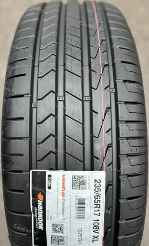 Автомобильные шины
 
Hankook
 
Ventus Prime3 SUV K125A
 
235/65 R17 108V