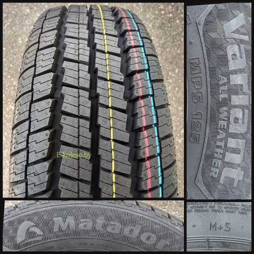 Автомобильные шины Matador Mps 125 Variant All Weather 225/65 R16C 112/110R