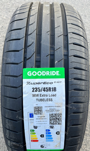 Автомобильные шины Goodride Z-107 ZuperEco 235/45 R18 98W