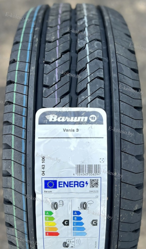 Автомобильные шины
 
Barum
 
Vanis 3
 
225/70 R15C 112/110S