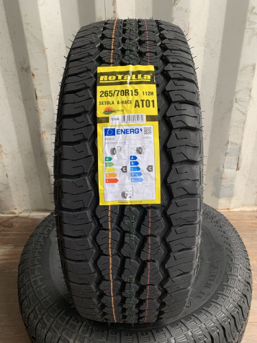 Автомобильные шины
 
Rotalla
 
SETULA A-RACE AT01
 
235/75 R15 109T