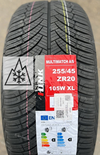 Автомобильные шины iLINK MULTIMATCH A/S 255/45 R20 105W