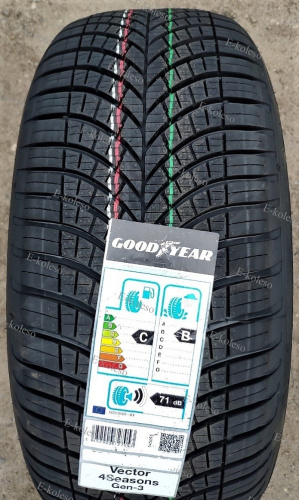 Автомобильные шины Goodyear Vector 4Seasons SUV Gen-3 255/60 R18 112V