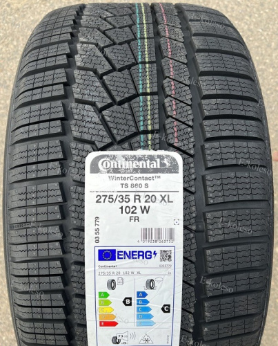 Автомобильные шины Continental WinterContact TS 860 S 275/35R20 102W