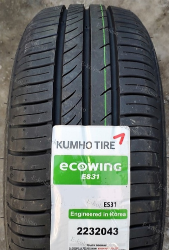 Автомобильные шины
 
Kumho
 
Ecowing ES31
 
155/65 R14 75T