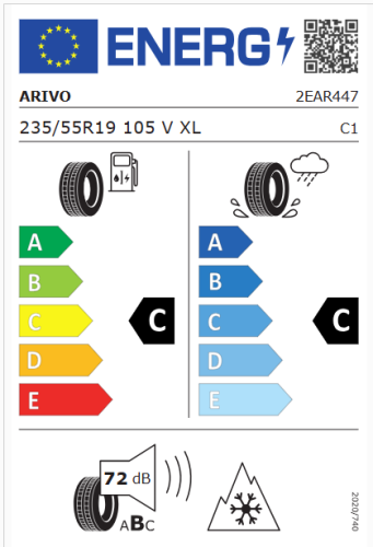 Автомобильные шины Arivo Carlorful A/S 235/55R19 105V 